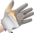Cut Resistant Chainmail Glove XS - Highest Level Protection for Food