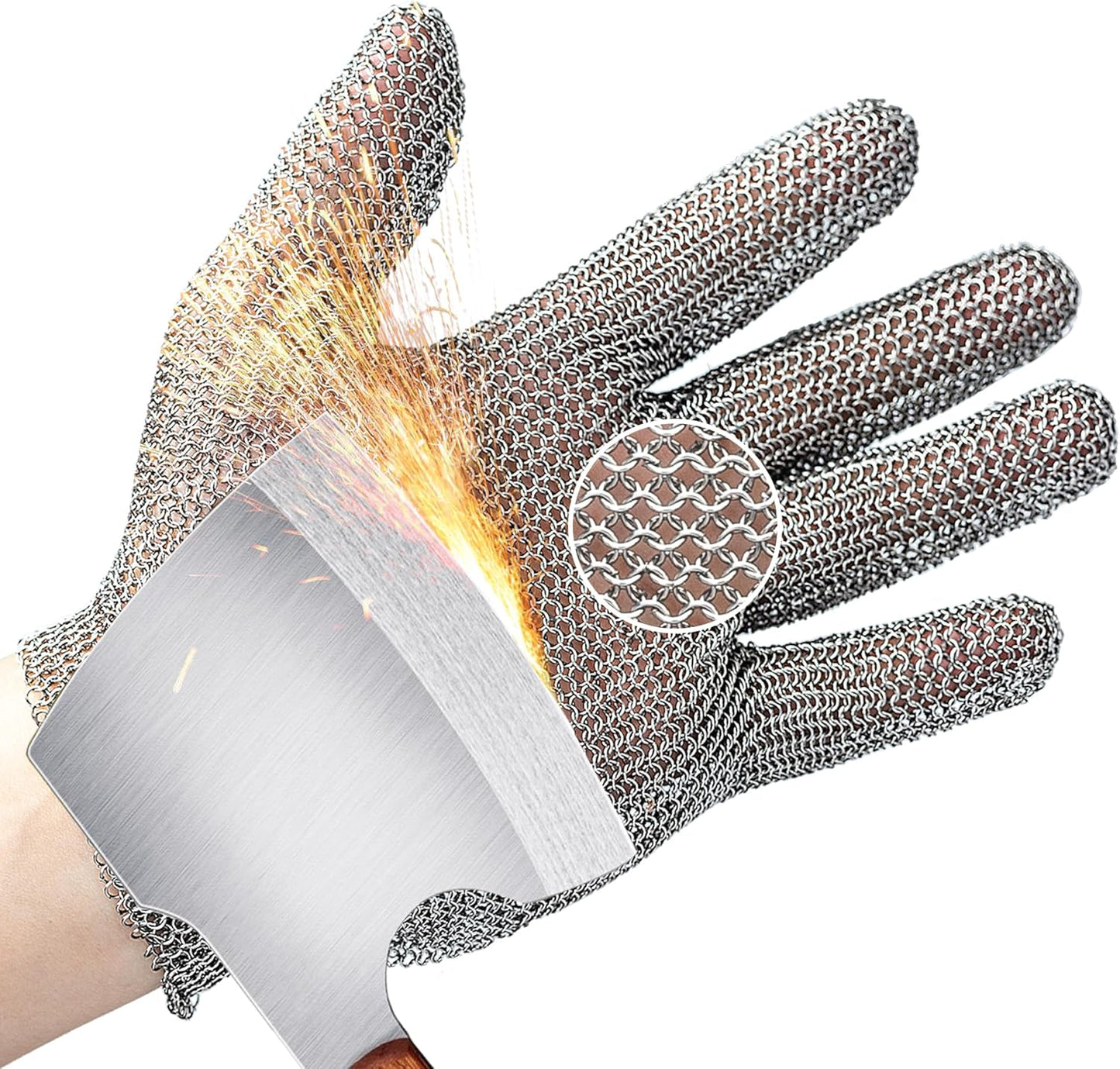 Schwer ProGuard-X Cut Resistant Stainless Steel Glove for Safety