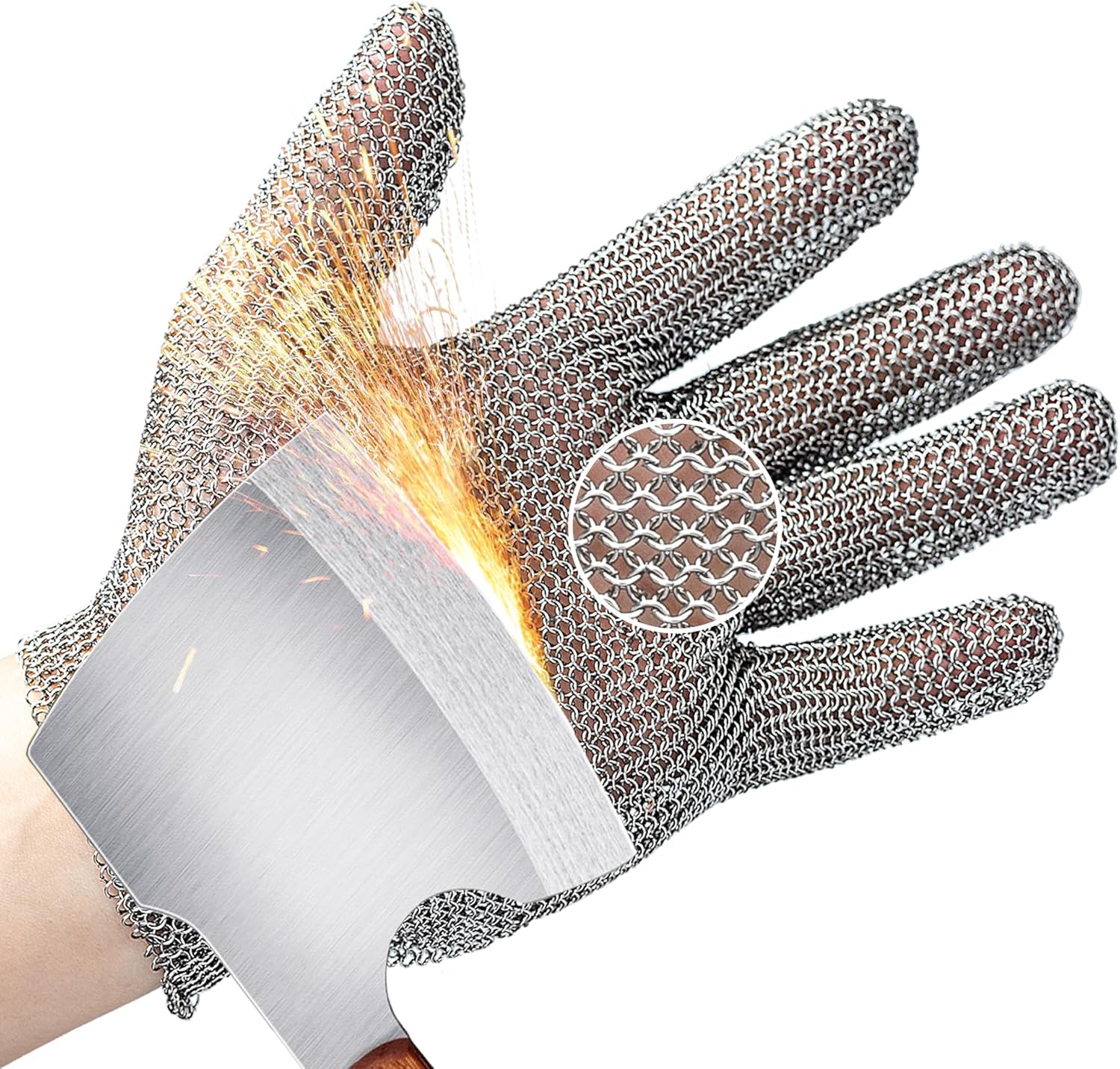 Schwer ProGuard-X Cut Resistant Stainless Steel Glove for Safety