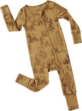 PATPAT Baby Footie Pajama with TENCEL Lyocell and Wool - Soft