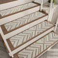 PADOOR Stair Treads for Wooden Steps, 15 Pack - Non Slip Peel & Stick