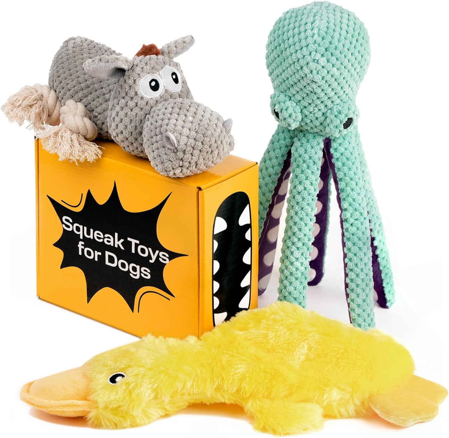 Puppy Playtime Pack - 3 Fun Chew Toys by PetSpy