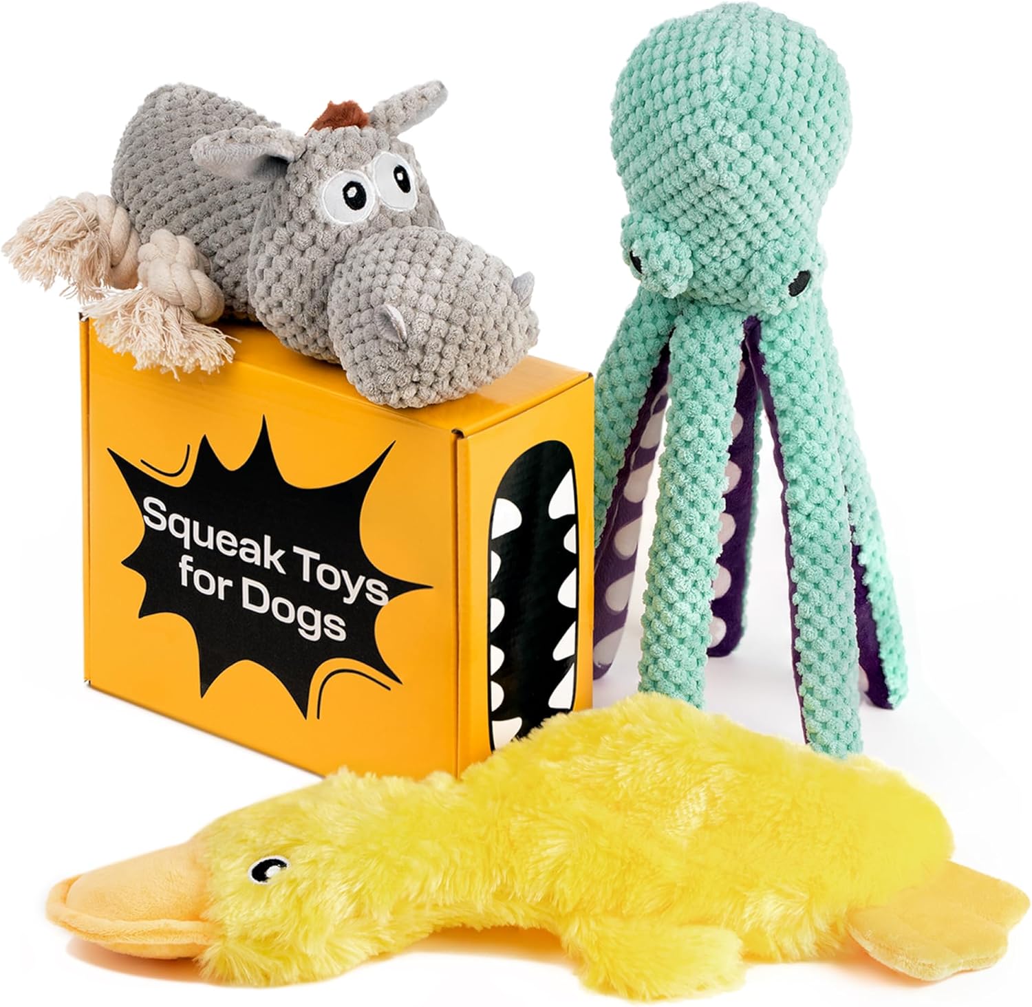 Puppy Playtime Pack - 3 Fun Chew Toys by PetSpy