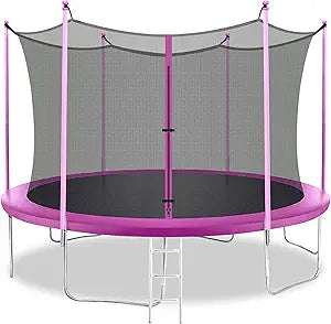 8FT 10FT 12FT 14FT Trampoline with Enclosure Net for Safety