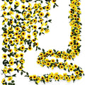 Artificial Sunflower Garland 12PCS, 7.5ft Strands - Bright Seasonal