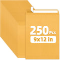 SUNEE 9x12 Envelopes Self-Seal Catalog Envelopes - Durable 250 Pack