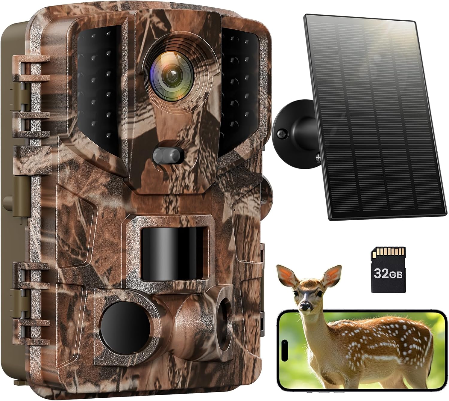 High-Performance Solareye Trail Camera with WiFi