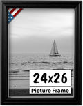 Black 24x26 Picture Frame.75 in Wide - Classic Black Wall Frame