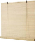 Bamboo Blinds 71in W x 48in H for Interior Windows - Soft Light