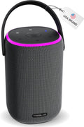 Outdoor Bluetooth Speaker with RGB Lights and 40W Peak - Portable