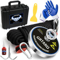 1500lbs Magnet Fishing Kit with Case - Powerful Double-Sided Pull