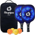 niupipo Pickleball Paddle Set - USAPA Approved Graphite Pair