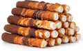 MON2SUN Dog Treats - Triple Flavor Rawhide Sticks for Dogs