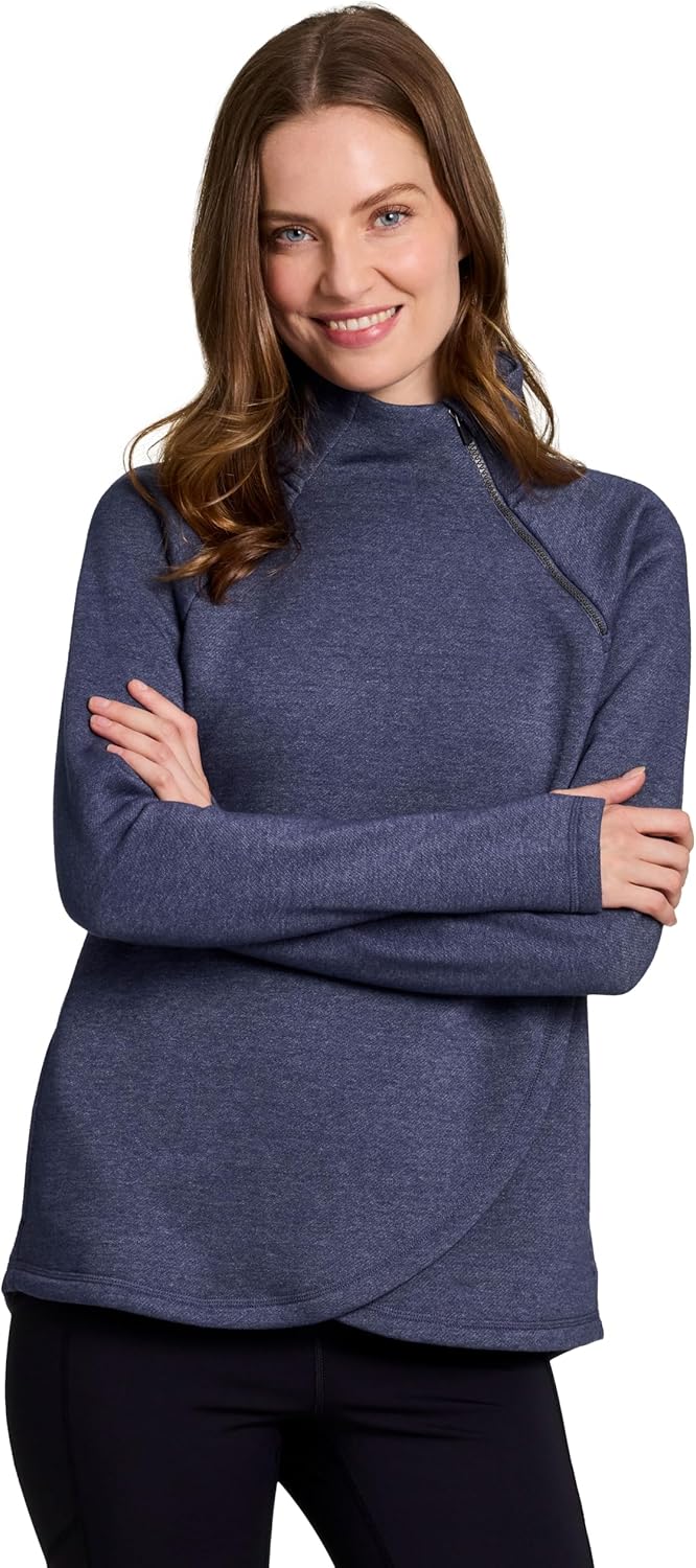 RBX Activewear Women's Fleece Sweatshirt with Pockets and Style
