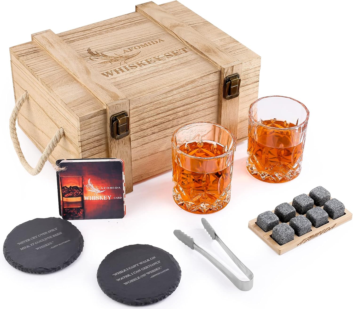 Chill & Sip in Style: Whisky Stones Set for Him