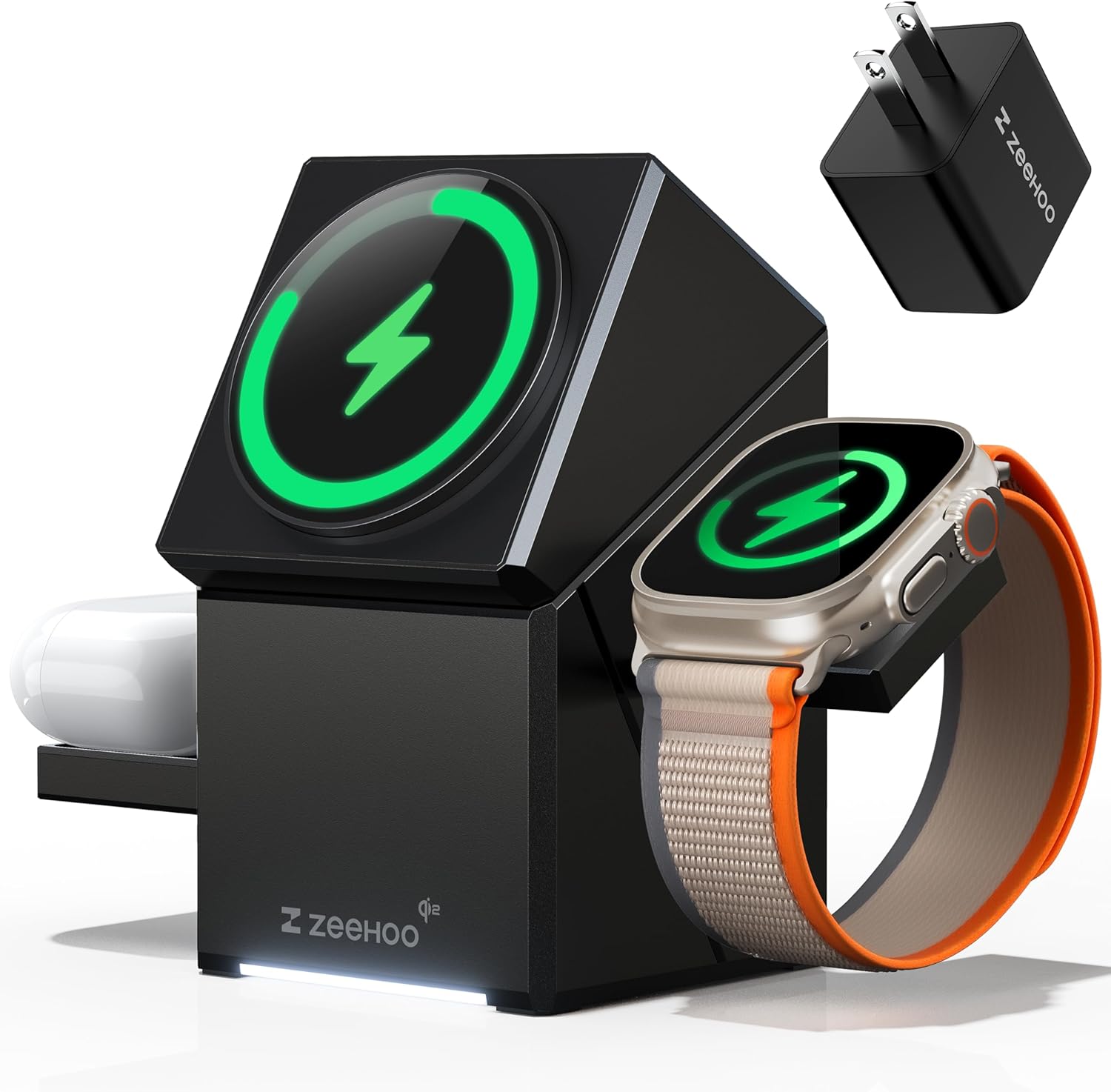 3 in 1 Charging Station for iPhone, Apple Watch, and AirPods