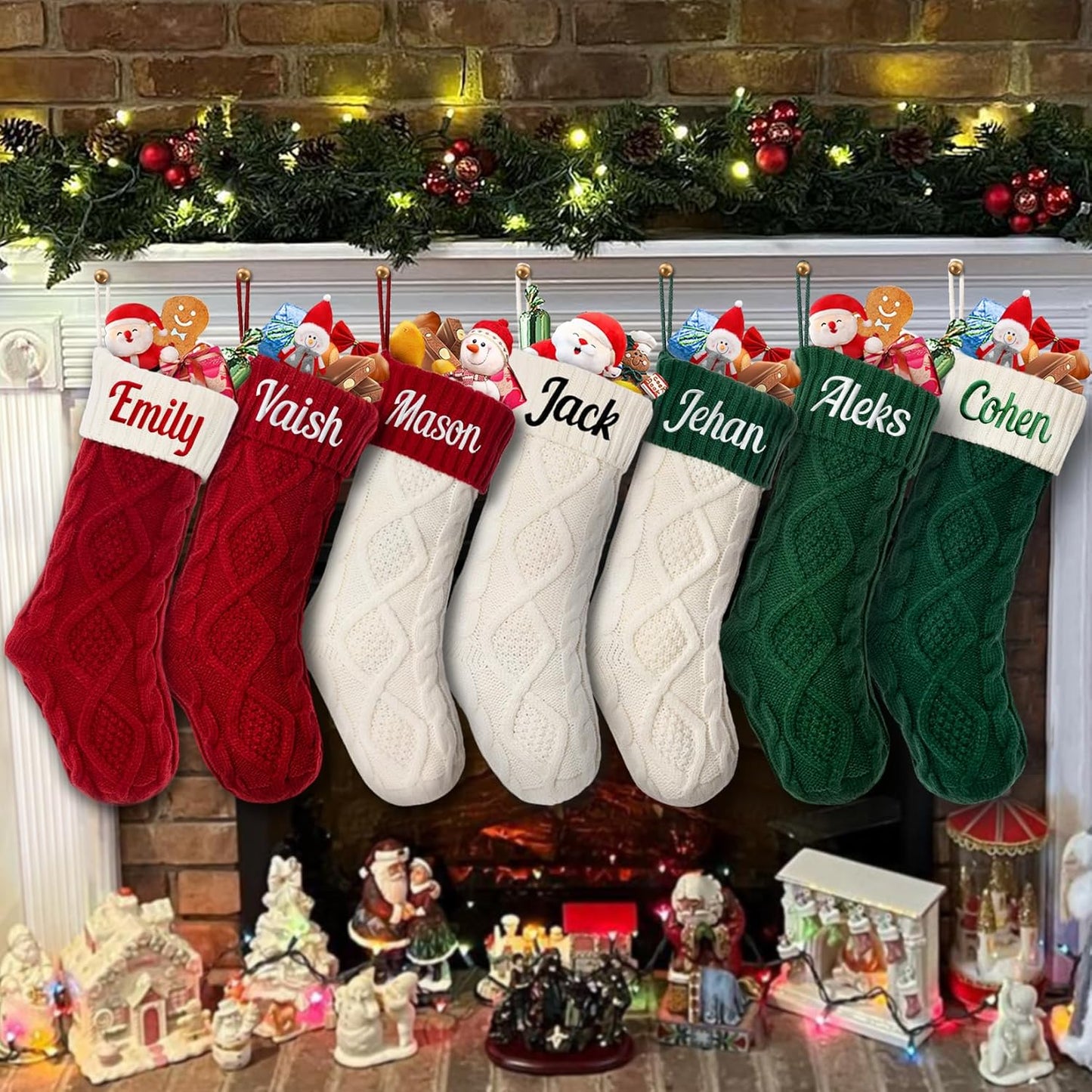 Personalized Christmas Stockings for Family Fun and Joy