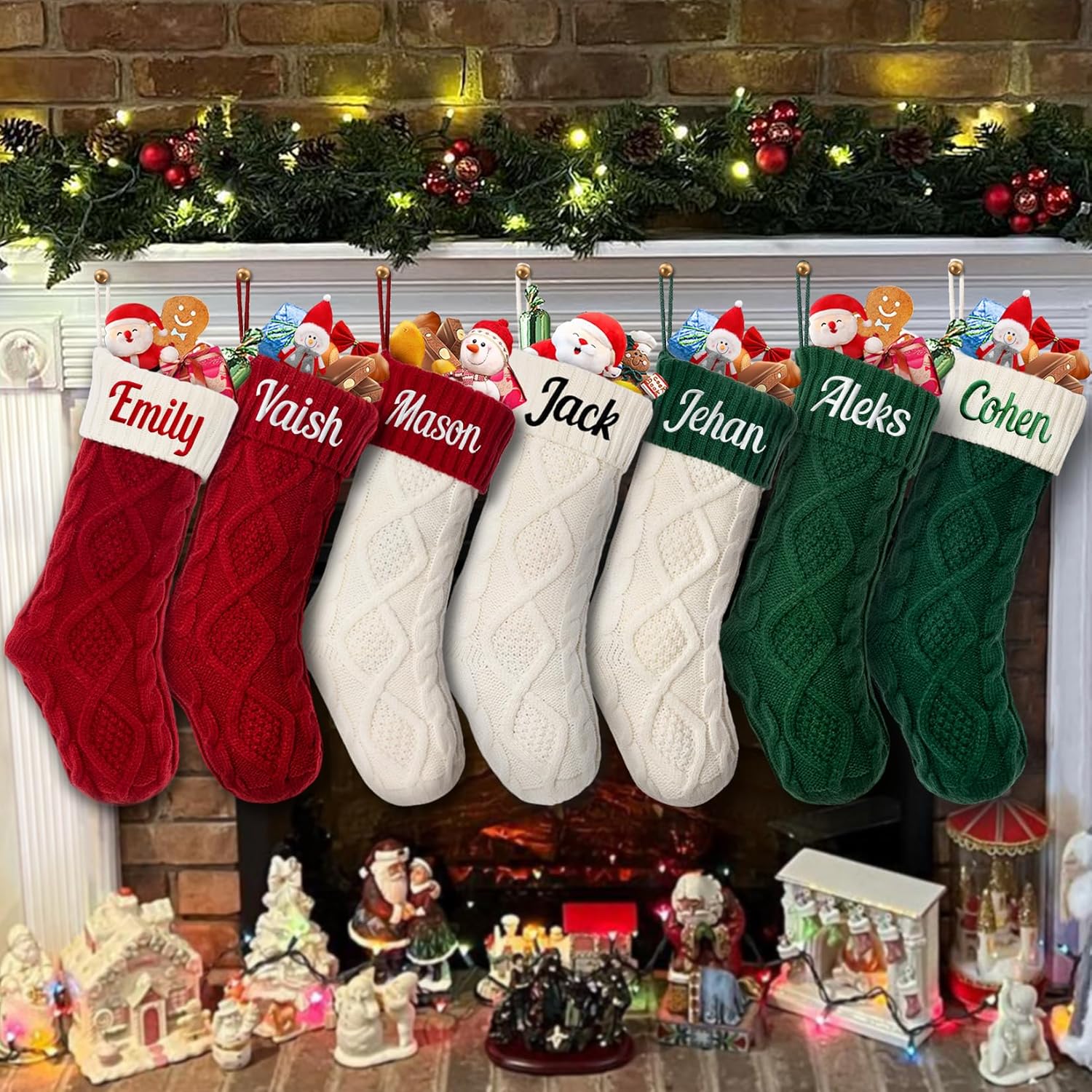 Personalized Christmas Stockings for Family Fun and Joy