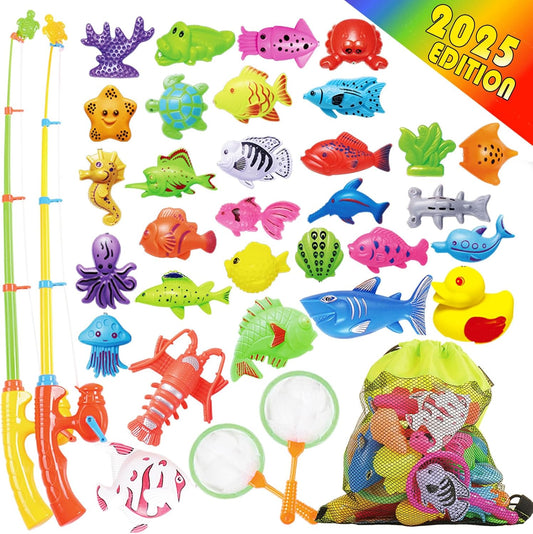 Interactive Magnetic Fishing Game - Fun for 2 Players