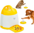 Dog Memory Treat Dispenser Remote Button Puzzle Toy - Reward Training
