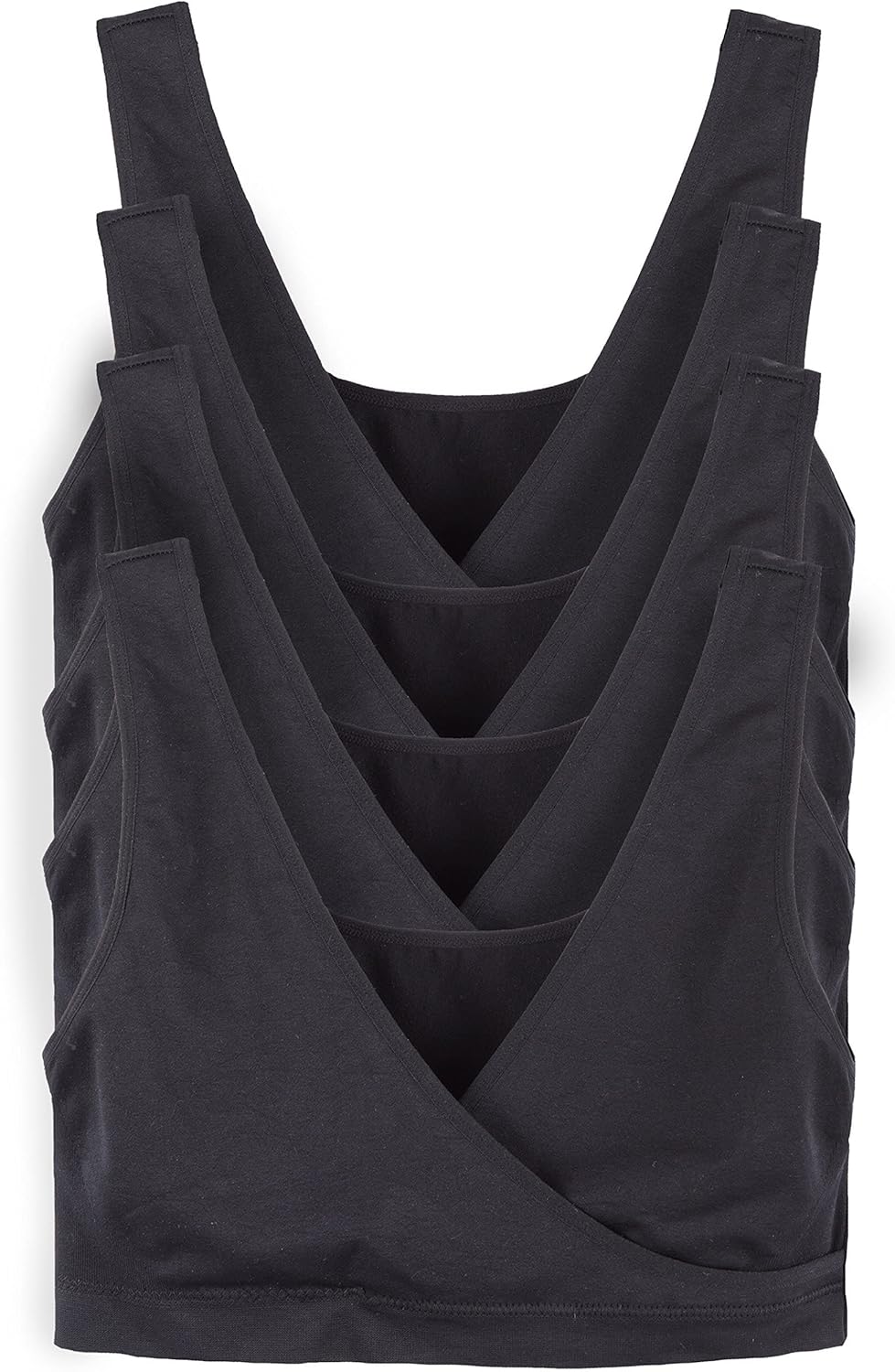Comfort Nursing Maternity Bralette 4 Pack for Women