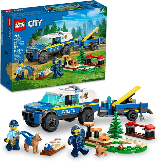 LEGO City Police Dog Training Set - Fun SUV & Obstacle Course