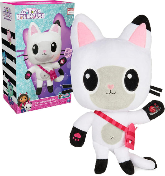 Interactive Talking Pandy Paws Plush Toy - Lights, Music, 10 Sounds!