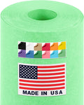 USA Made 36in x 1200in Light Green Paper Roll - Durable Kraft