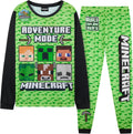 Get Trend Pajama Set for Boys Long Sleeve PJs - Cozy Gamer Style UK