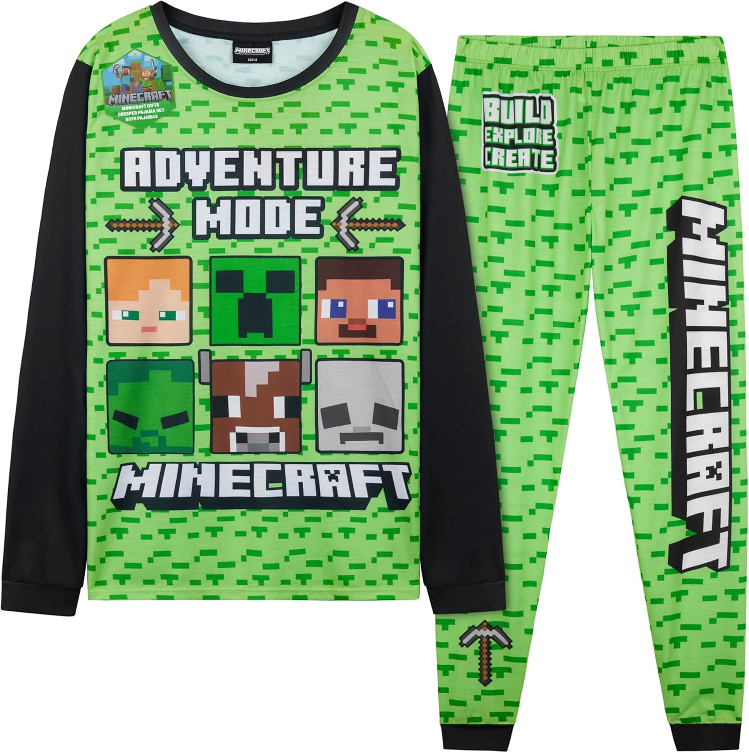 Get Trend Pajama Set for Boys - Cozy Gamer Sleepwear PJs