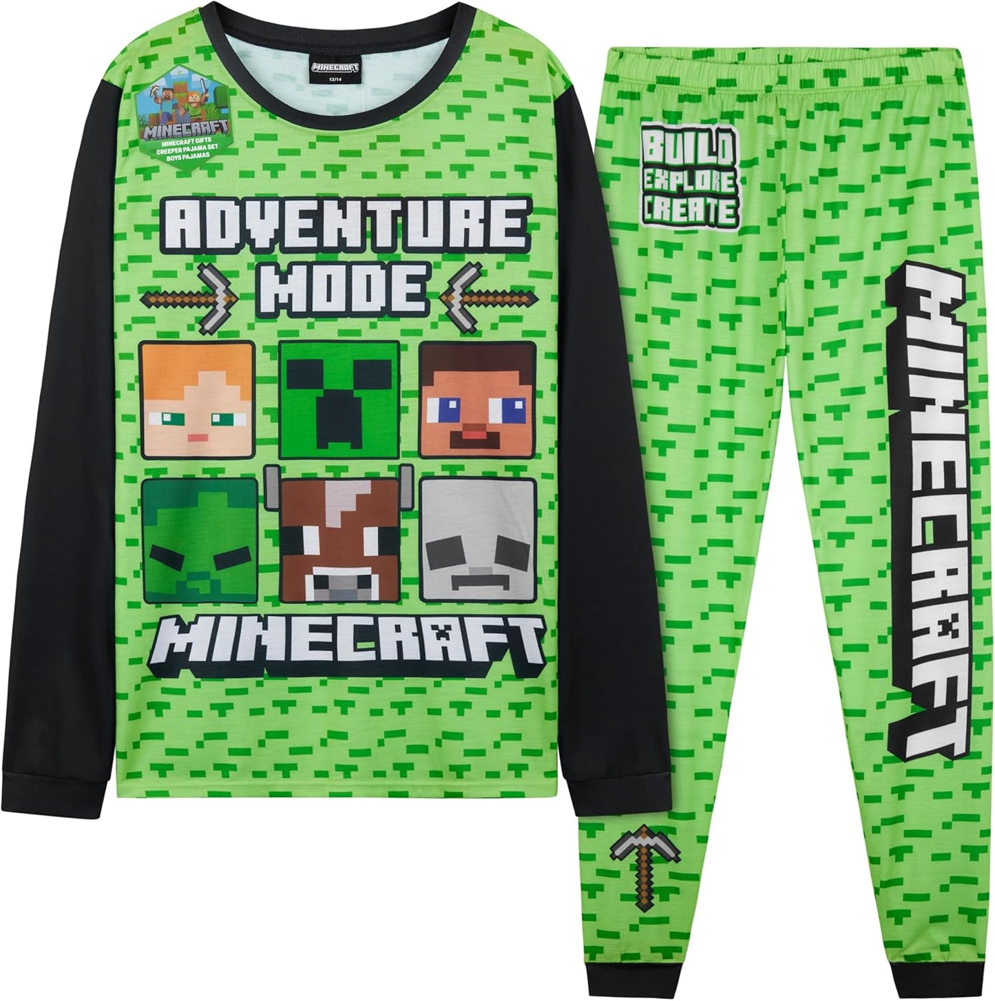 Get Trend Pajama Set for Boys - Cozy Gamer Sleepwear Gift