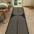 Lahome Modern Rainbow Kitchen Runner Rug, 2x8 - Washable Non Slip
