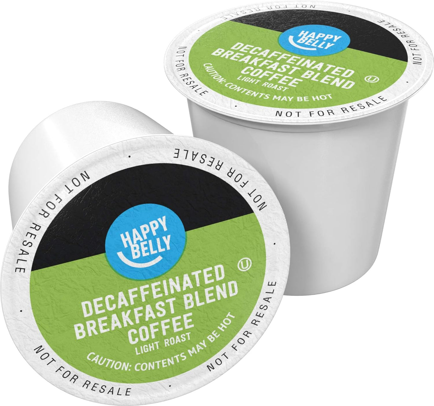 Happy Belly Decaf Coffee Pods - 100 Count Keurig K-Cups