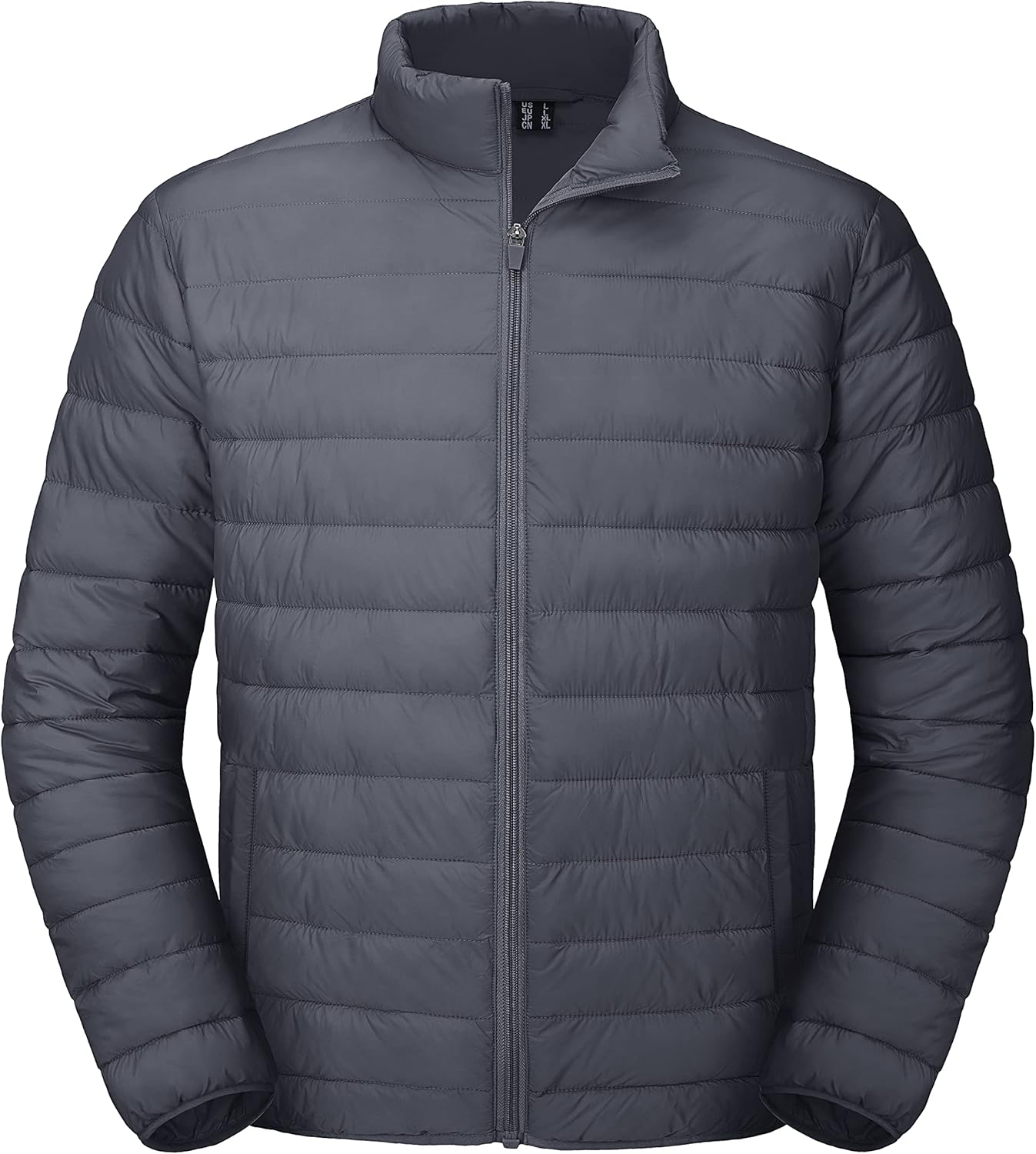 MAGCOMSEN Men's Puffer Jacket: Lightweight Warm Winter Coat