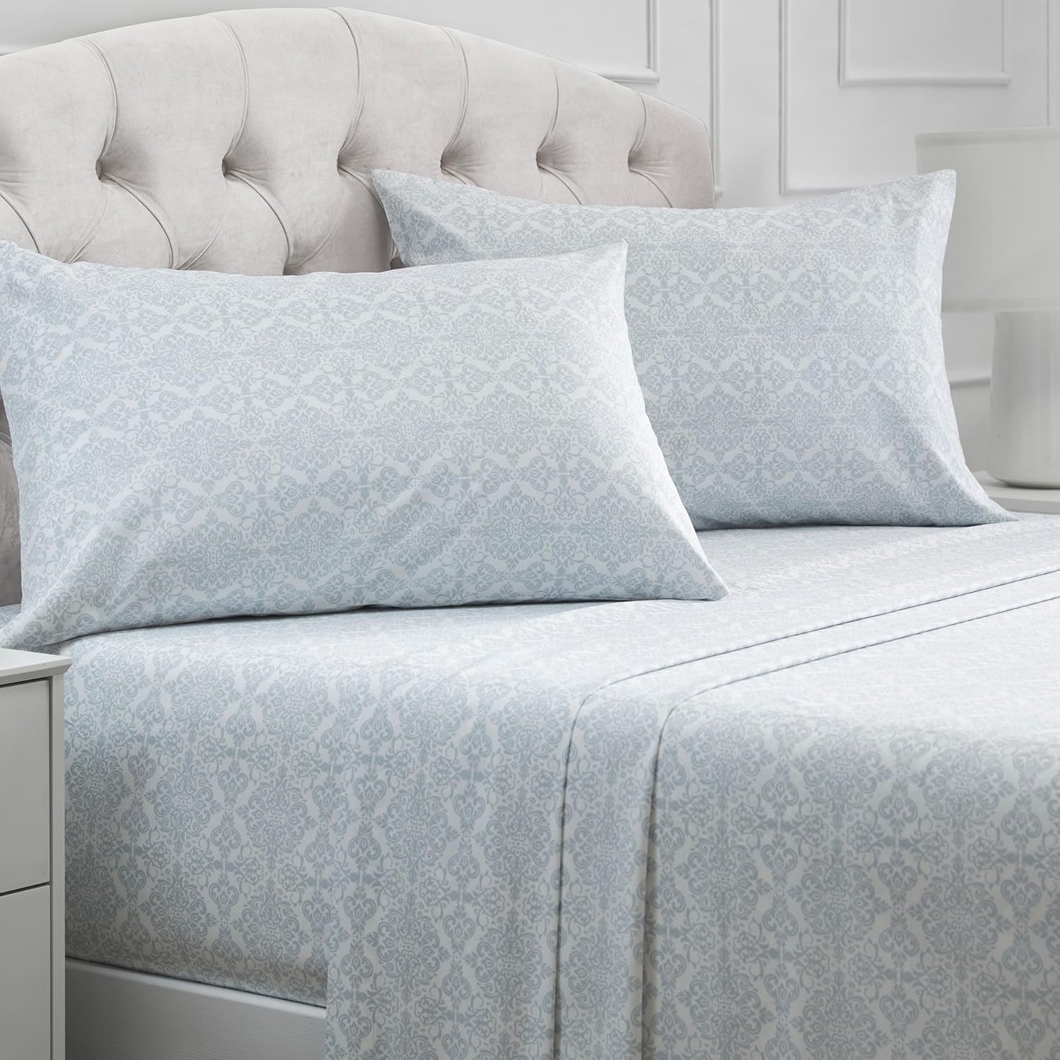 Mellanni California King Sheets Set - Luxury Cooling Bedding
