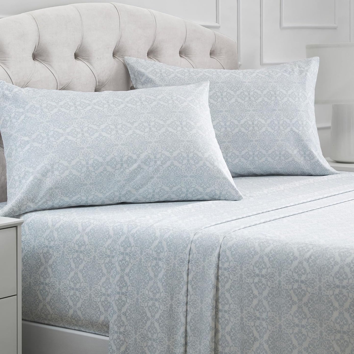 Mellanni Full Sheets Set - Luxury Cooling Bed Sheets for Comfort