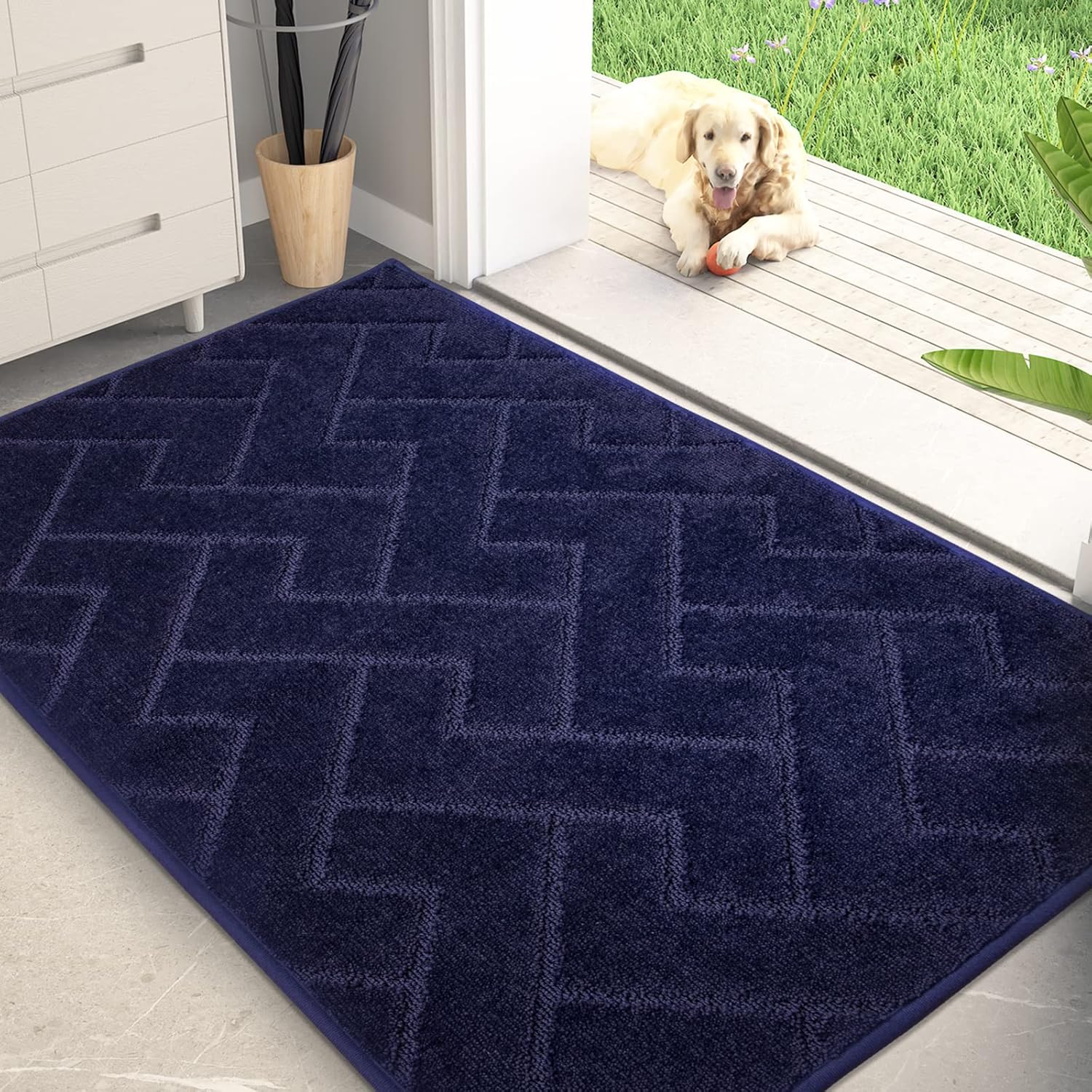 Ultimate Muddy Paws Solution: PURRUGS Non-Slip Door Mat