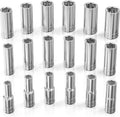 Metric Deep Socket Set 1/2-In Drive 18pc - Professional Long Sockets