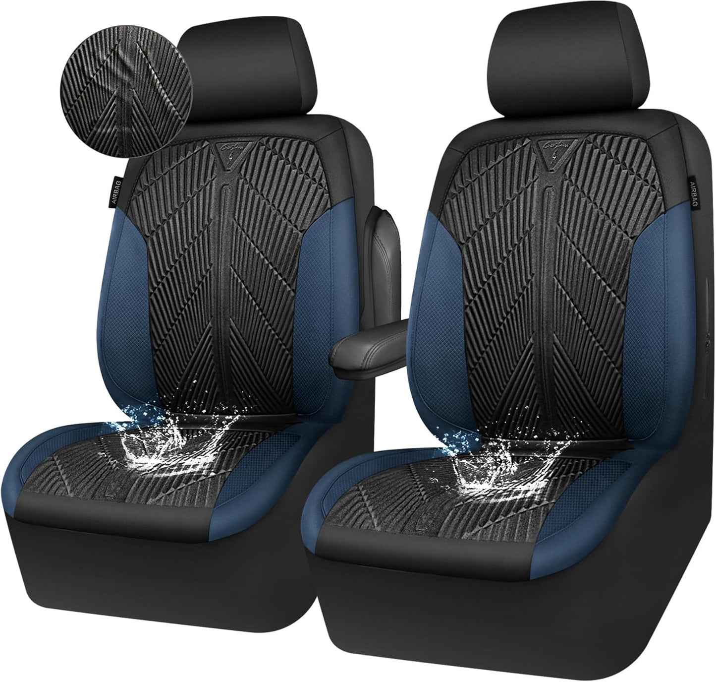 CAR PASS Waterproof Car Seat Covers for SUVs and Sedans