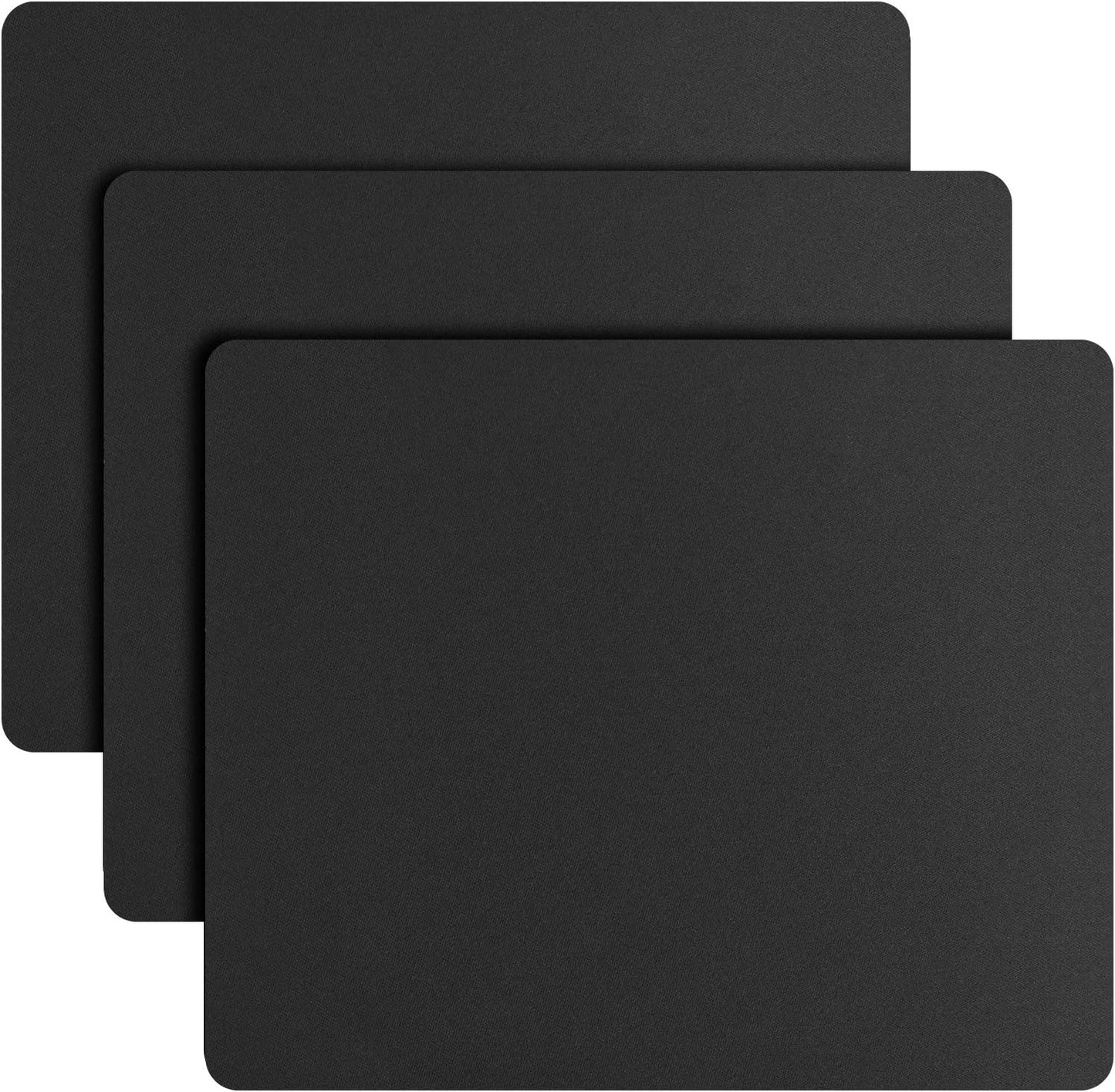 Premium Non-Slip Mouse Pad Trio for Office & Home - Enhance Precision!