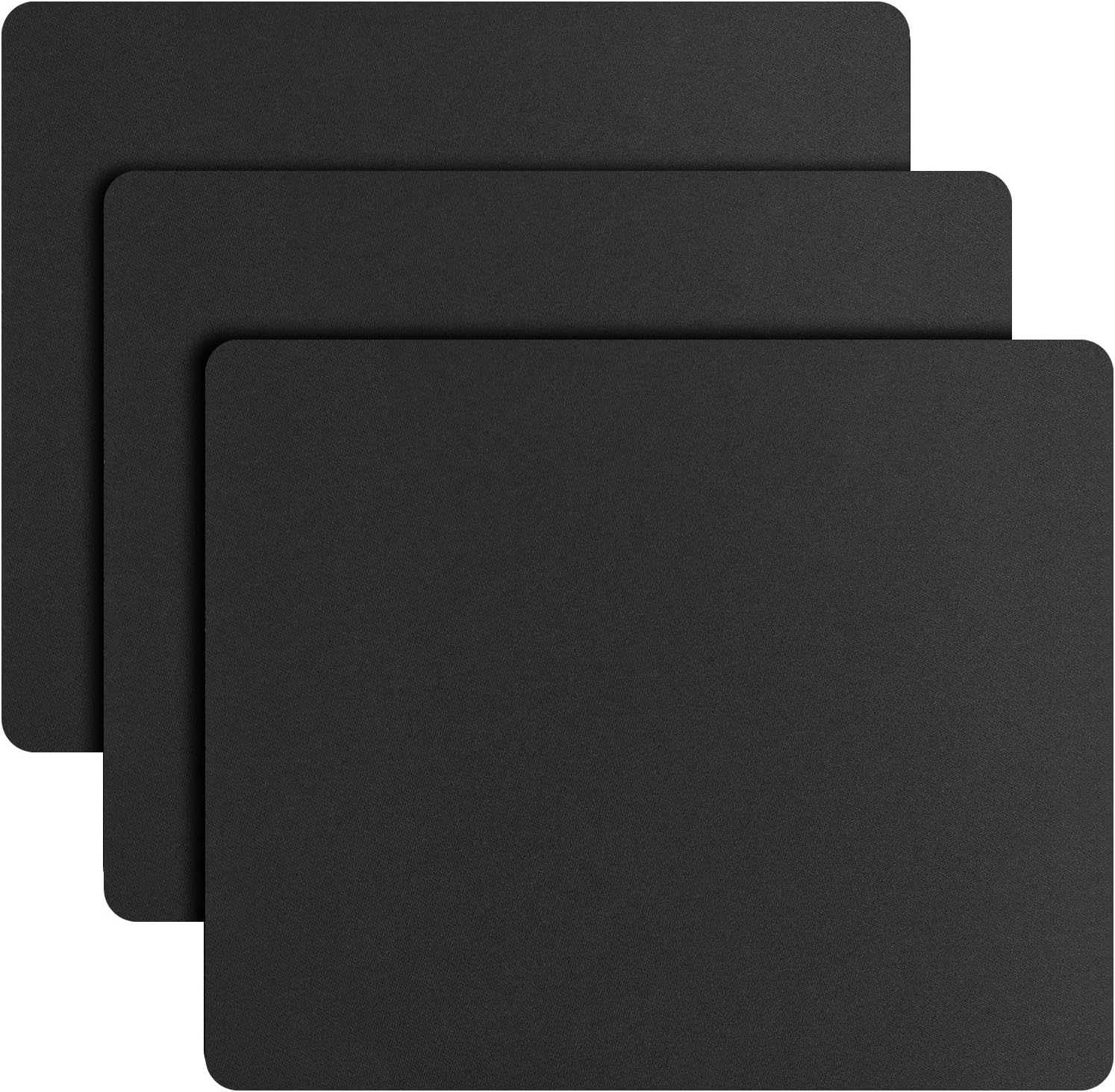 Premium Non-Slip Mouse Pad Trio for Office & Home - Enhance Precision!