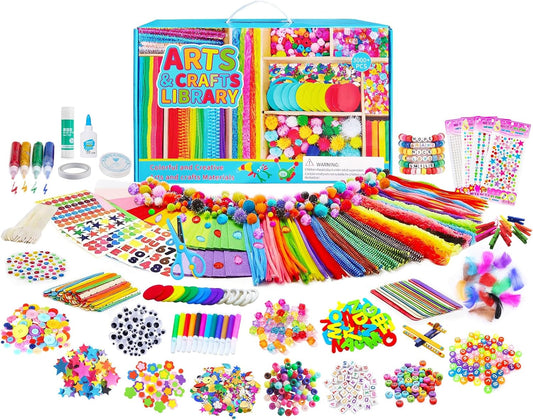 Itopstar Crafts for Kids - 5000pcs Art Supplies for Creativity