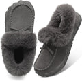Warm Winter Boots for Women - Cozy Faux Fur Lined Ankle Boots