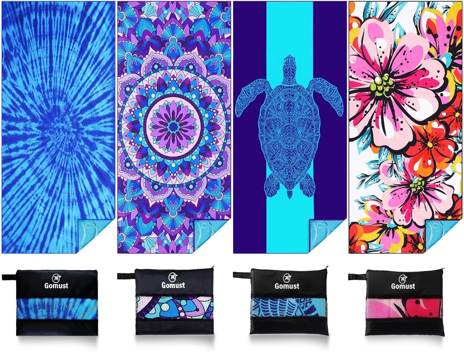 Oversized Microfiber Beach Towels for Quick Drying and Comfort
