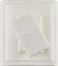 True North Cozy Flannel 100% Cotton Sheet Set Queen Ivory - Warm