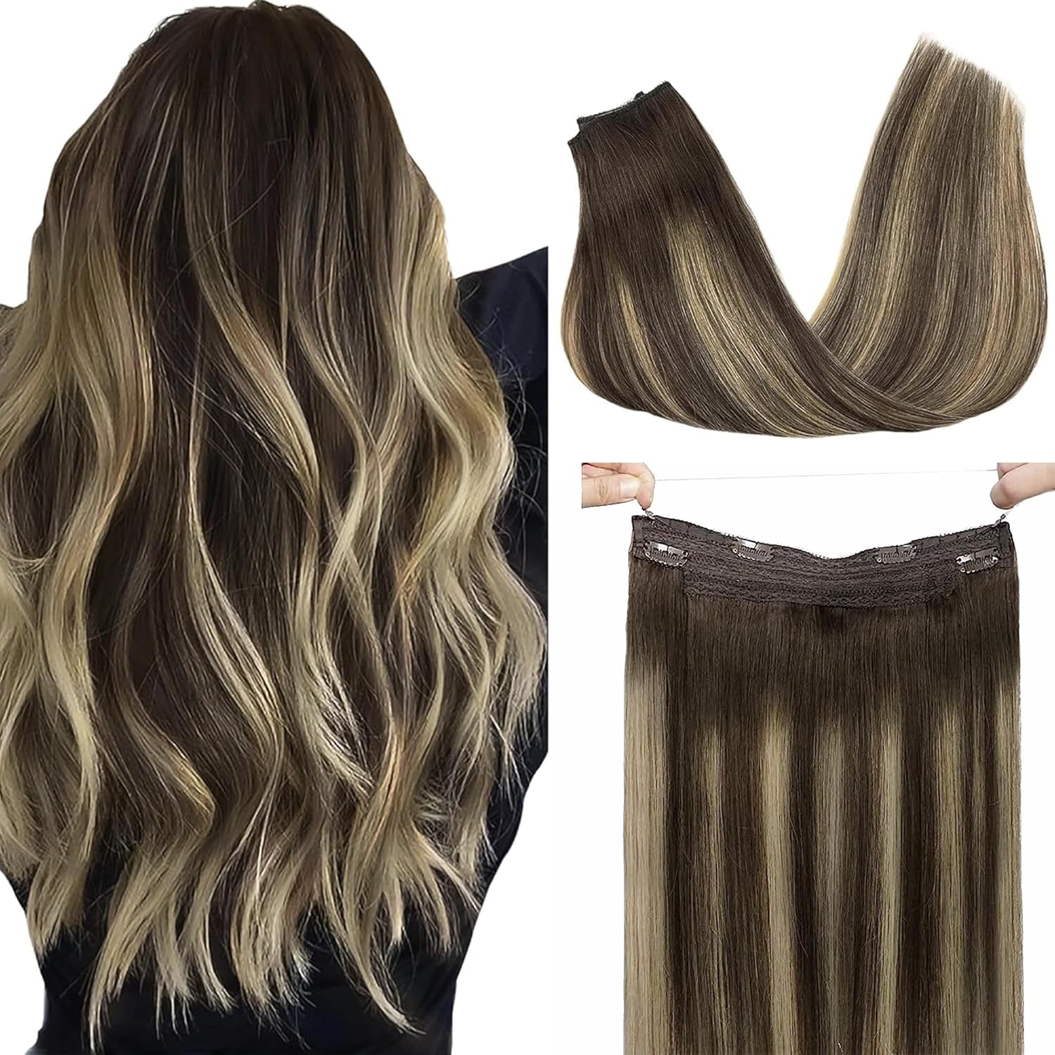 GOO GOO Wire Hair Extensions for Effortless Style and Comfort
