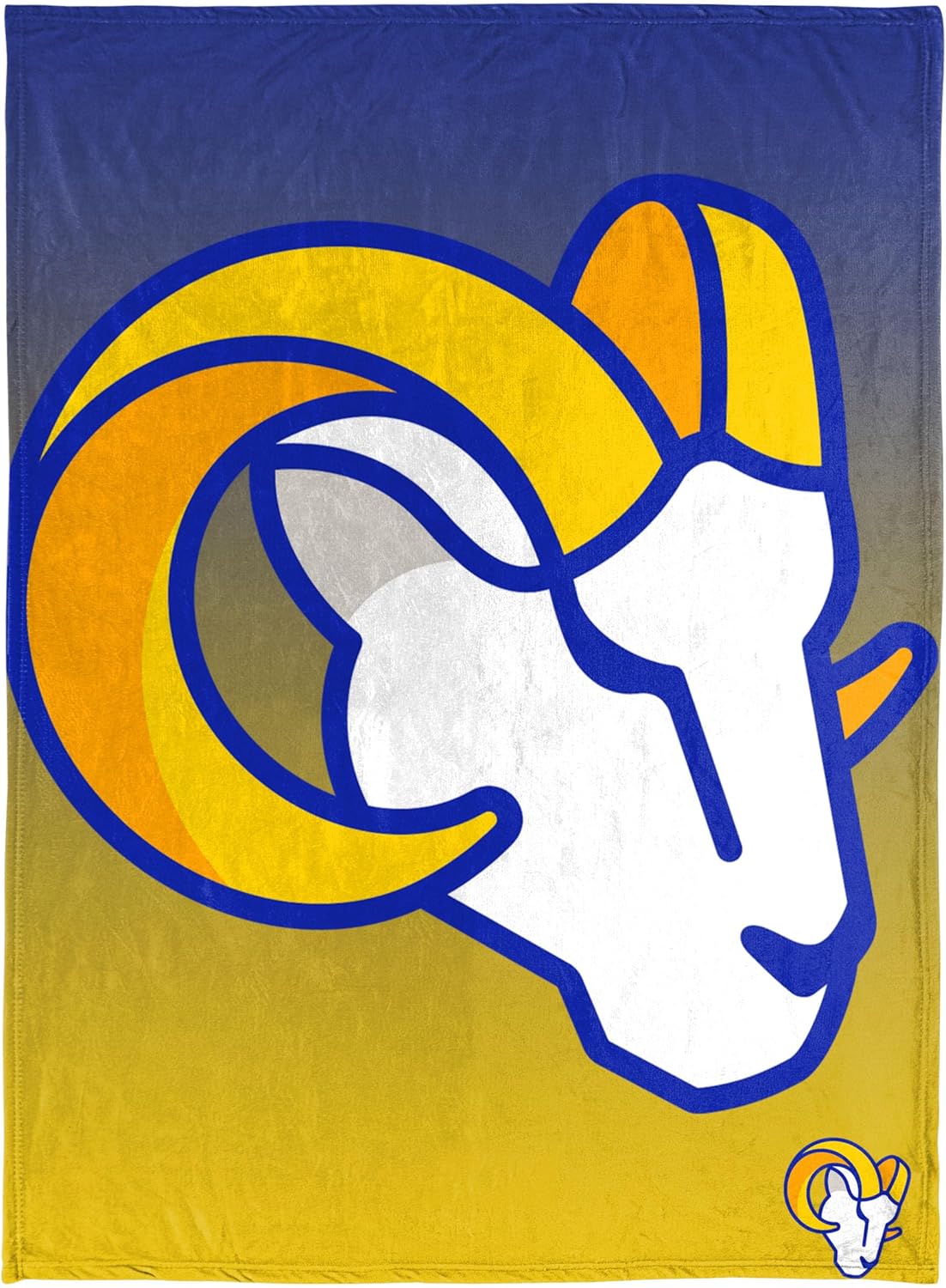 FOCO NFL Micro Raschel Throw Blanket for Los Angeles Rams Fans