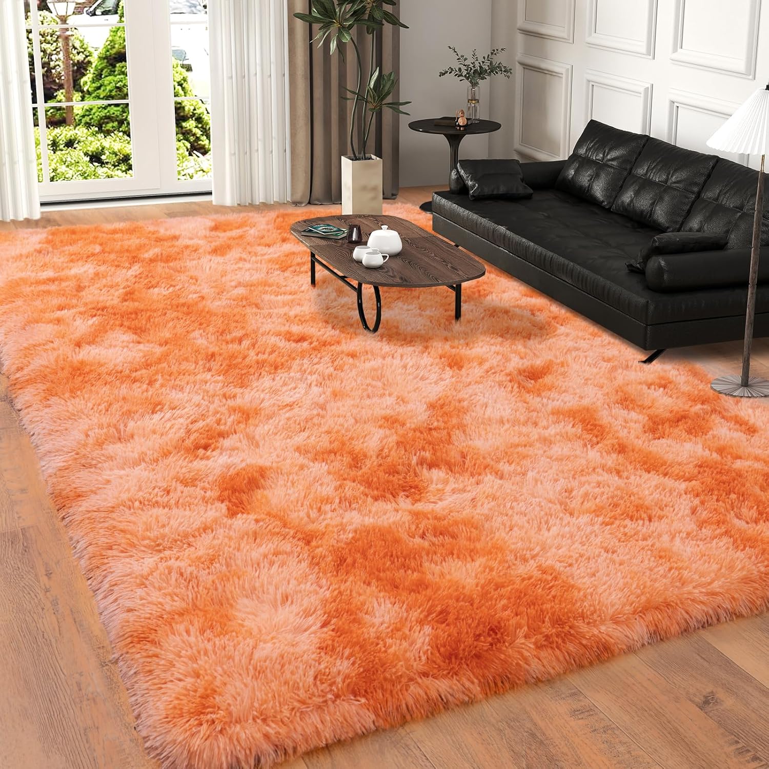 6x9 Plush Thick Area Rugs for Living Room and Bedroom Decor