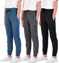 Girls' Lounge Joggers 3 Pack - Soft Athletic Sweatpants (Style N4L3)
