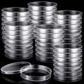 200 Pack Sterile Plastic Petri Dishes 90mm x 15mm - Lab Ready